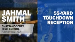 55-yard Touchdown Reception vs North Atlanta 