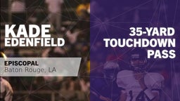 35-yard Touchdown Pass vs Catholic 