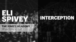 Interception vs Horizon Christian Academy