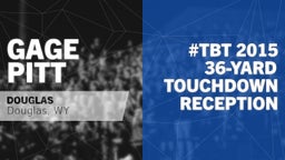 #TBT 2015: 36-yard Touchdown Reception vs Riverton 