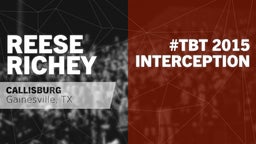 #TBT 2015:  Interception vs Van Alstyne High