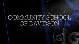 Community school of Davidson 