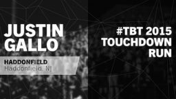 #TBT 2015:  Touchdown Run vs Overbrook 