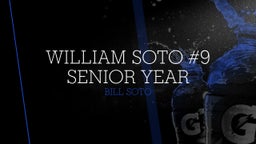 William Soto #9 Senior year
