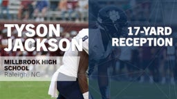 Tyson Jackson's highlights 17-yard Reception vs Broughton  Capitals