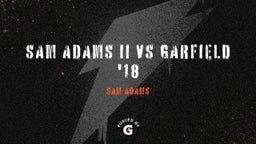 Sam Adams's highlights Sam Adams II vs Garfield '18