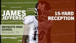 James Jefferson's highlights 15-yard Reception vs Rockwall 