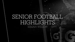 Senior Football Highlights
