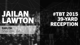 #TBT 2015: 39-yard Reception vs Grayson 