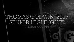 Thomas Godwin-2017 Senior Highlights