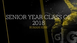 Senior Year Class of 2018