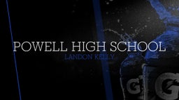 Landon Kelly's highlights Powell High School