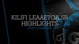 Kilifi Leaaetoa SR Year Games 1-4