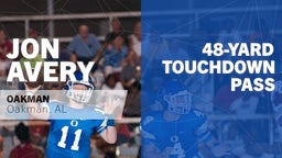 48-yard Touchdown Pass vs Montgomery Academy 