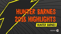 Hunter Barnes 2018 highlights 