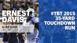 #TBT 2015: 35-yard Touchdown Run vs Travis 