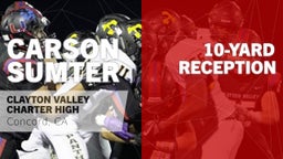 10-yard Reception vs San Ramon Valley 