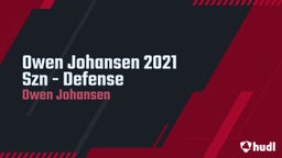 Owen Johansen 2021 Szn - Defense