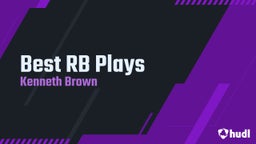 Best RB Plays