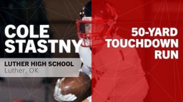 50-yard Touchdown Run vs Northeast Academy