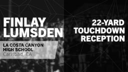 22-yard Touchdown Reception vs SDSU Passing Tournament