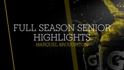 Full Season Senior Highlights 