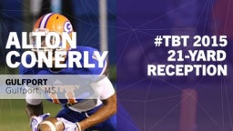 #TBT 2015: 21-yard Reception vs Biloxi 