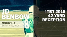 #TBT 2015: 42-yard Reception vs Bishop LeBlond 