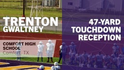47-yard Touchdown Reception vs Dripping Springs 