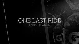 One Last Ride 