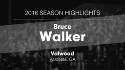 Bruce Walker's highlights 2016 Season Highlights