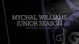 Mychal Williams Junior Season 