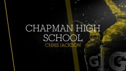 Chris Jackson's highlights Chapman High School