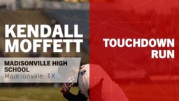 Kendall Moffett's highlights  Touchdown Run vs Bellville 