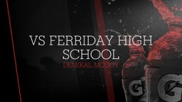 Demikal Mccoy's highlights Vs Ferriday High School