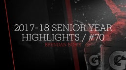 2017-18 Senior Year Highlights / #70