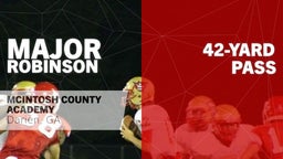 42-yard Pass vs Jenkins County 