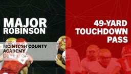 49-yard Touchdown Pass vs Savannah Country Day