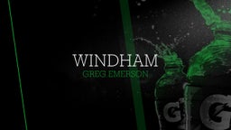 Greg Emerson's highlights Windham