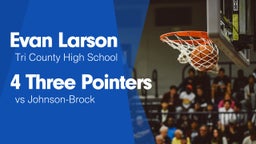 4 Three Pointers vs Johnson-Brock 
