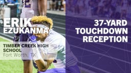 37-yard Touchdown Reception vs Keller 