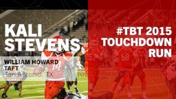 #TBT 2015:  Touchdown Run vs Warren 