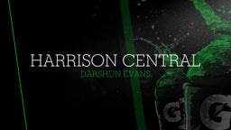 Darshun Evans's highlights Harrison Central