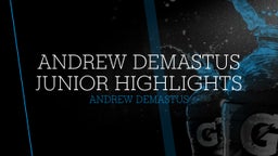 Andrew Demastus Junior Highlights
