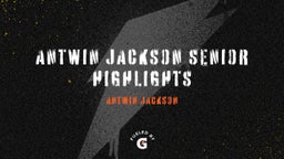 Antwin Jackson Senior Highlights 