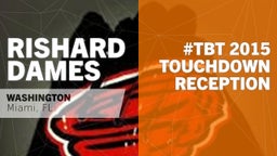 #TBT 2015:  Touchdown Reception vs KEYS GATE CHARTER