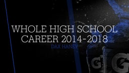 Whole High School Career 2014-2018