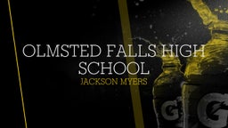 Jackson Myers's highlights Olmsted Falls High School