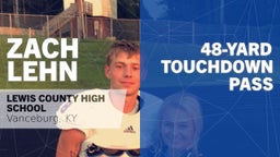 48-yard Touchdown Pass vs Boyd County 