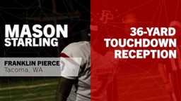 Mason Starling's highlights 36-yard Touchdown Reception vs River Ridge 
